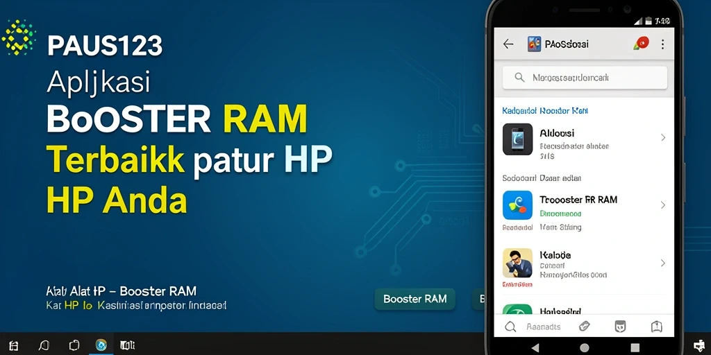 Antarmuka aplikasi PAUS123 yang sederhana dan efisien.