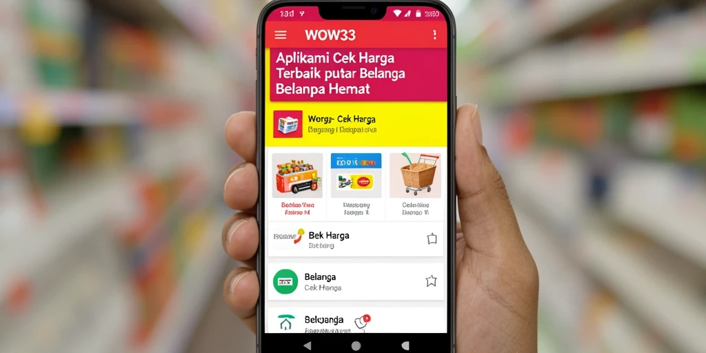 Tampilan antarmuka WOW33 yang informatif dan mudah dinavigasi.